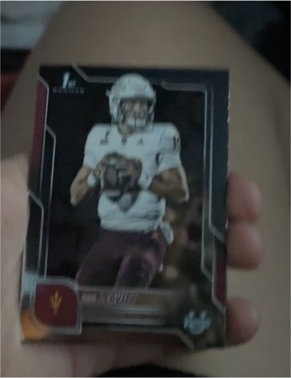 2025 Bowman University Chrome #195 Sam Leavitt — front