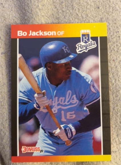 1989 Donruss #208 Bo Jackson — front