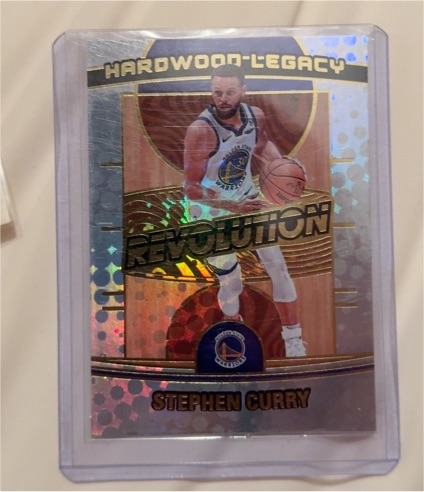 2024-25 Panini Revolution #3 Stephen Curry Hardwood Legacy — front