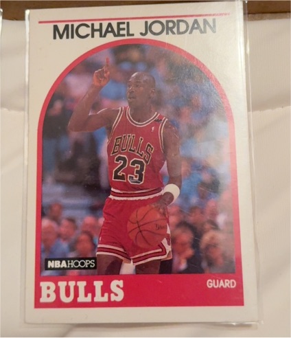 1989-90 NBA Hoops #200 Michael Jordan — front