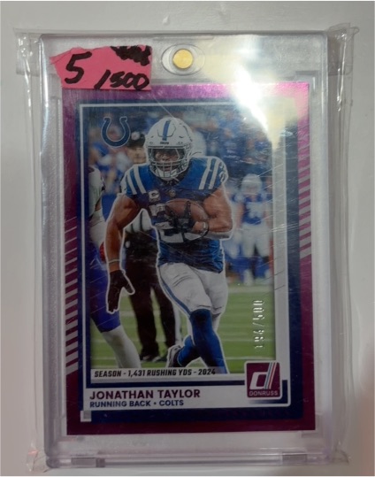 2025 Panini Donruss #60 Jonathan Taylor — front