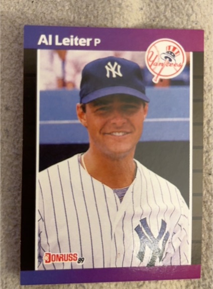 1989 Donruss #315 Al Leiter — front