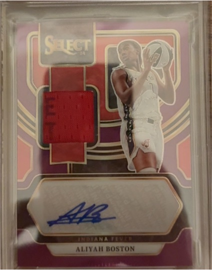 2024 Panini Select WNBA #AM-AB Aliyah Boston — front