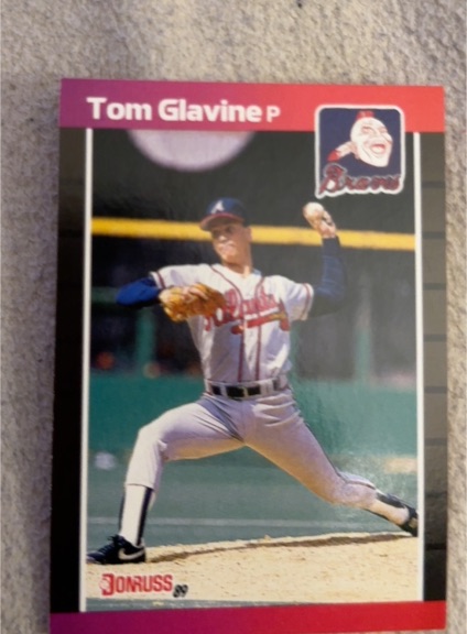 1989 Donruss #381 Tom Glavine — front