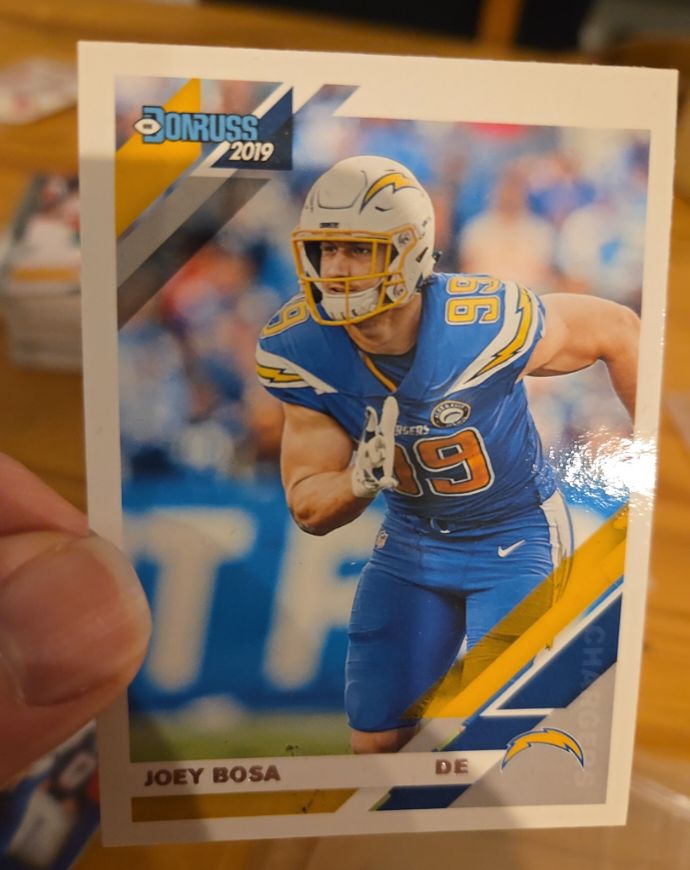 2019 Donruss #134 Joey Bosa — front