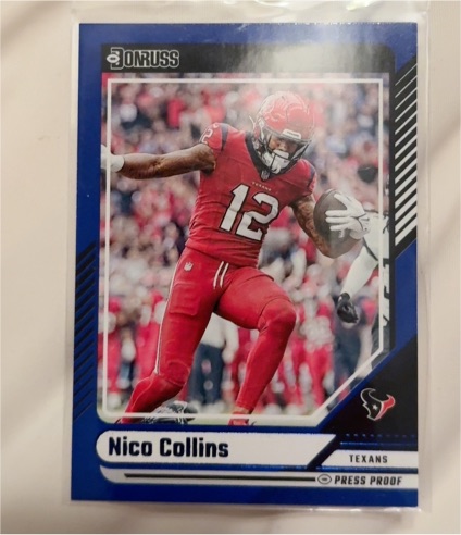2024 Panini Donruss #109 Nico Collins — front