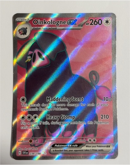 2023 Pokémon Scarlet & Violet SV01 #234/198 Oinkologne ex — front