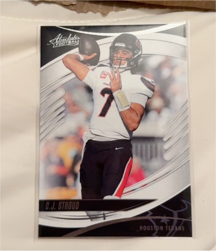 2025 Panini Absolute #46 C.J. Stroud — front