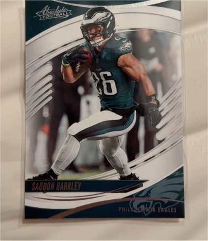 2025 Panini Absolute Football #2 Saquon Barkley — front