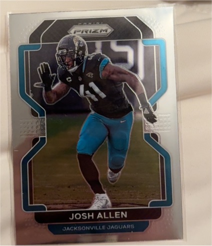 2021 Panini Prizm #15 Josh Allen — front
