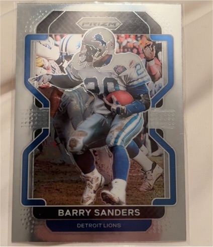 2021 Panini Prizm #155 Barry Sanders — front