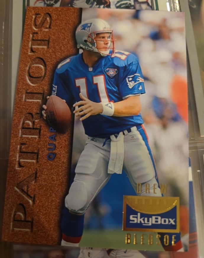 1995 SkyBox Premium #80 Drew Bledsoe — front