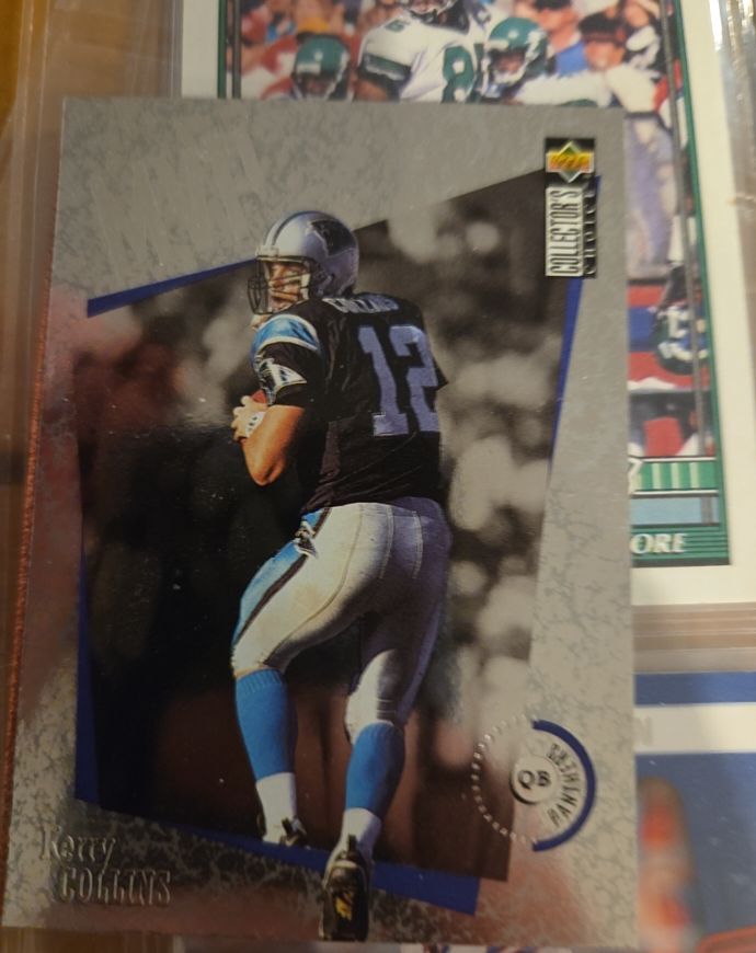 1996 Upper Deck Collector's Choice MVP #M5 Kerry Collins — front
