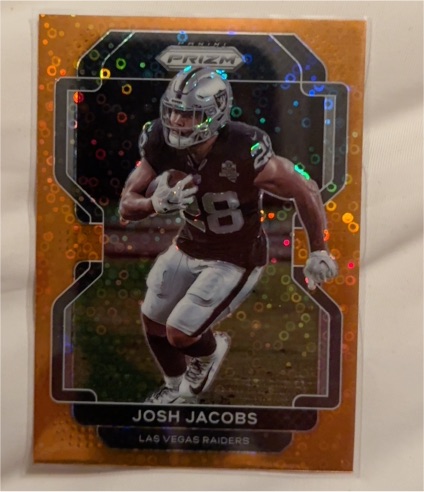2021 Panini Prizm #180 Josh Jacobs — front
