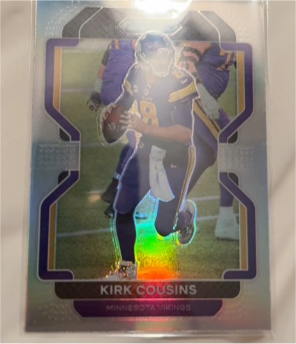 2021 Panini Prizm #128 Kirk Cousins — front