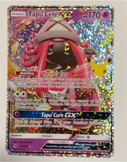 2017 Pokémon #60 Tapu Lele GX — front