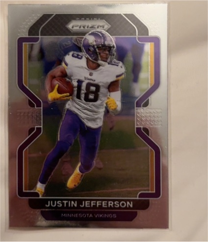 2021 Panini Prizm #125 Justin Jefferson — front