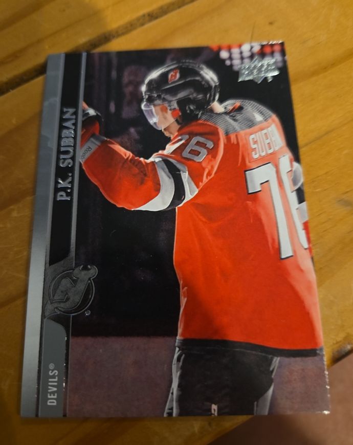 2020-21 Upper Deck #111 P.K. Subban New Jersey Devils — front