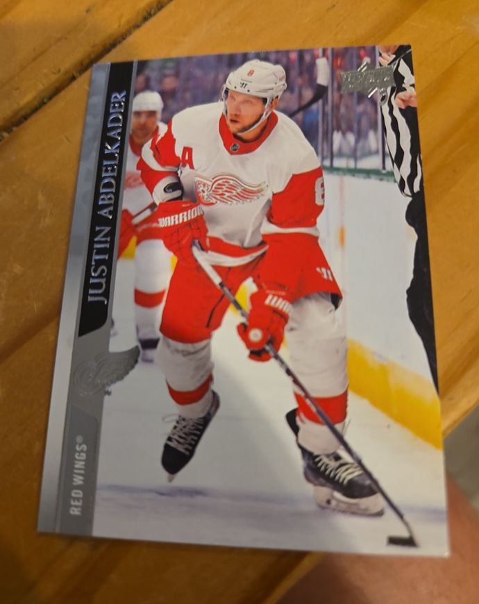 2020-21 Upper Deck #64 Justin Abdelkader — front