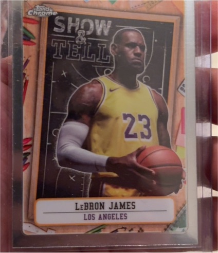 2024-25 Topps Chrome #ST-6 LeBron James — front