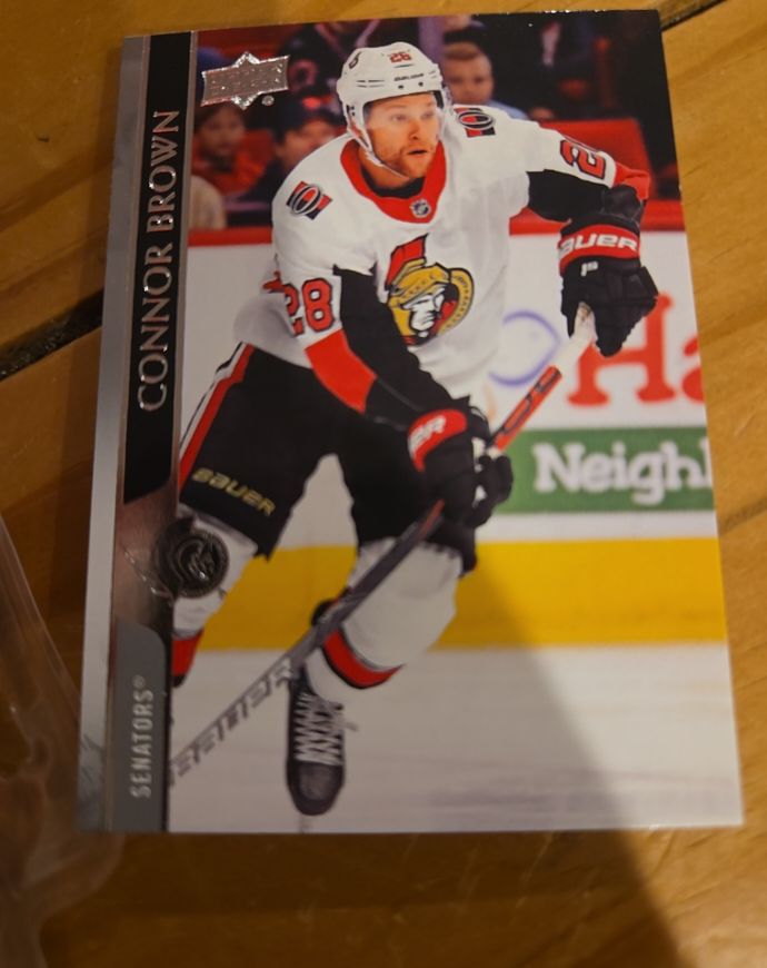 2020-21 Upper Deck #128 Connor Brown — front