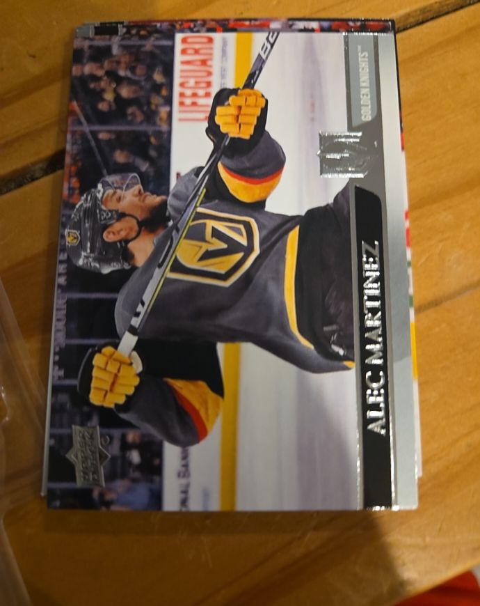 2020-21 Upper Deck #181 Alec Martinez Vegas Golden Knights — front