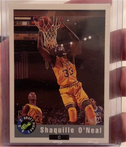 1992 Classic Draft Picks #1 Shaquille O'Neal — front