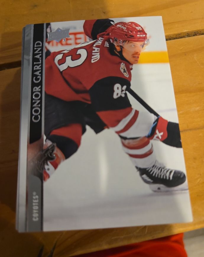 2020-21 Upper Deck #9 Conor Garland — front