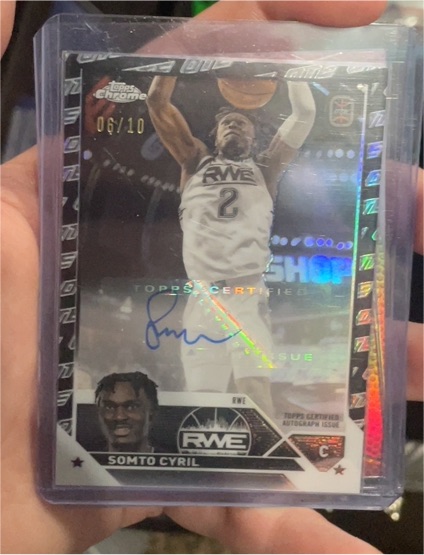 2023 Topps Chrome Overtime Elite #A-SCA Somto Cyril — front