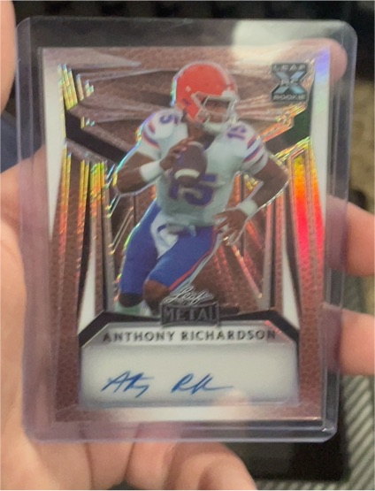 2023 Leaf Metal #XRC Anthony Richardson — front