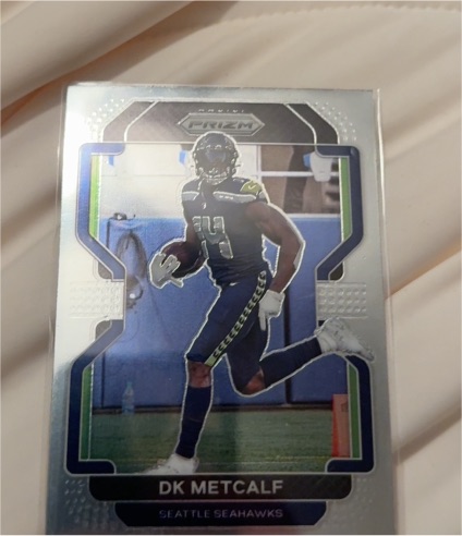 2021 Panini Prizm #42 DK Metcalf Seattle Seahawks — front