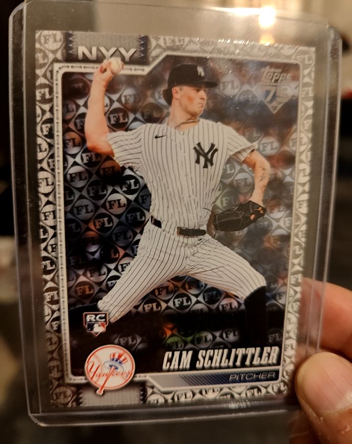 2026 Topps Series 1 #111 Cam Schlittler — front