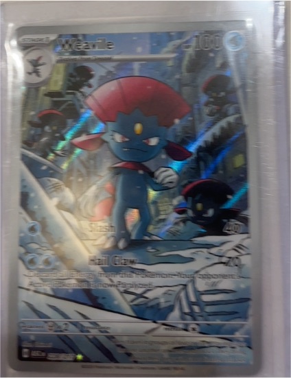 2026 Pokemon TCG Ascended Heroes #228 Weavile Illustration Rare — front