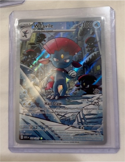 2022 Pokémon ME: Ascended Heroes #228 Weavile — front