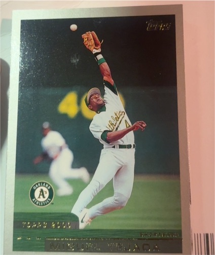 2000 Topps #187 Miguel Tejada — front
