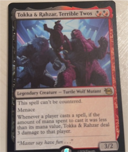 2026 Magic: The Gathering Tokka & Rahzar, Terrible Twos #0171 — front