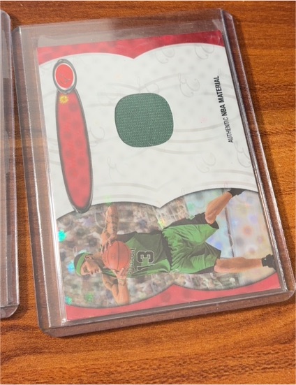 2006 Bowman Elevation # Delonte West Jersey Relic Boston Celtics — front