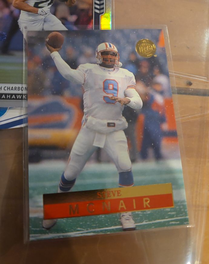 1996 Fleer Ultra #61 Steve McNair — front