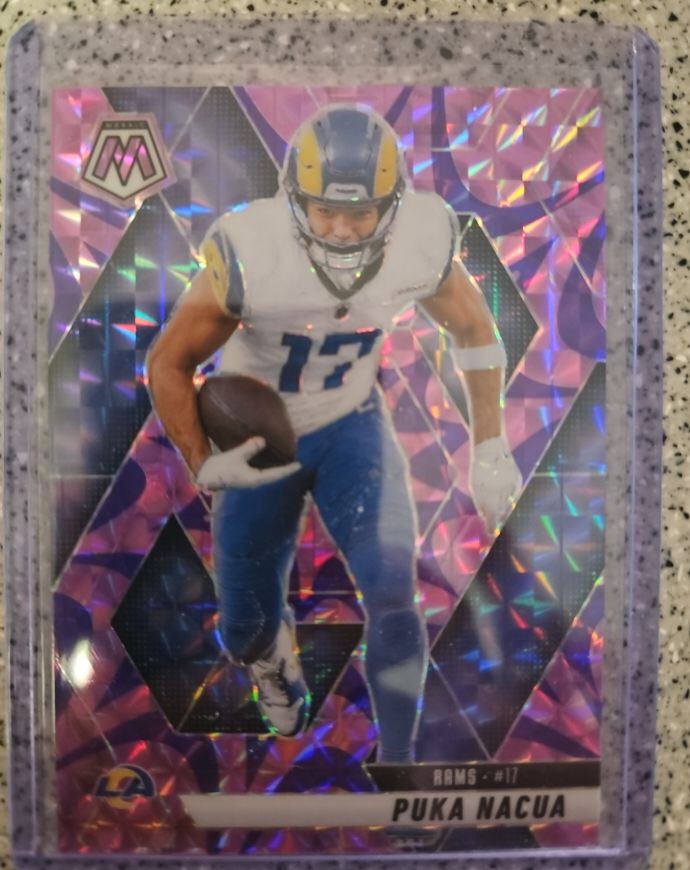 2025 Panini Mosaic #102 Puka Nacua — front