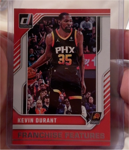 2024-25 Donruss #26 Kevin Durant Franchise Features — front