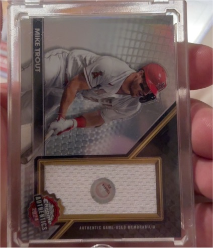 2024 Topps Chrome #39 Mike Trout — front
