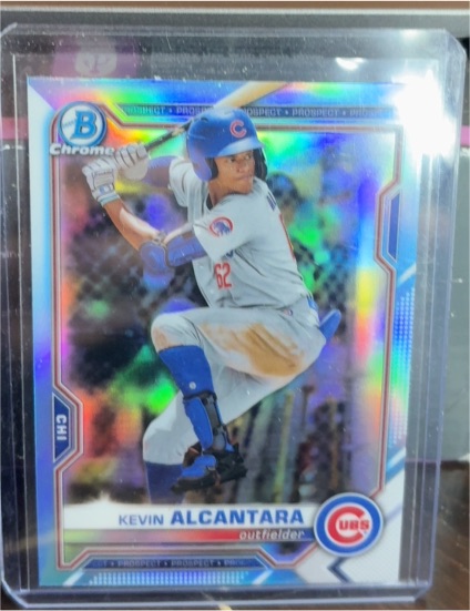 2021 Bowman Draft Chrome #BDC-62 Kevin Alcantara — front