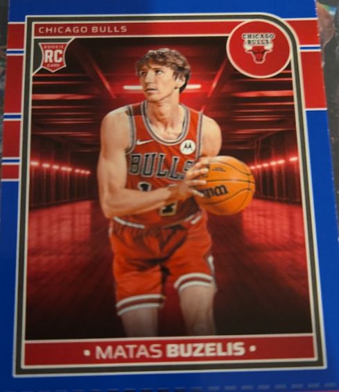 2024-25 Panini NBA Hoops #241 Matas Buzelis — front