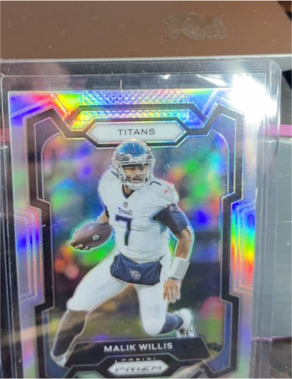 2023 Panini Prizm #289 Malik Willis Silver Prizm Tennessee Titans — front