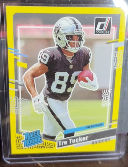 2023 Panini Donruss #362 Tre Tucker Rated Rookie — front
