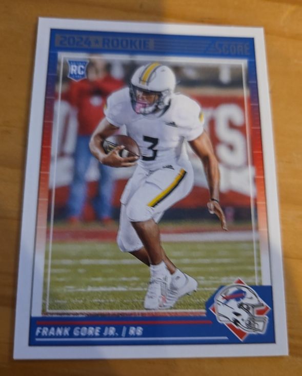 2024 Panini Score #395 Frank Gore Jr. — front