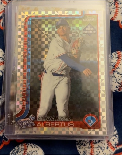 2025 Topps Pro Debut Chrome #PDC-36 Alexander Albertus — front