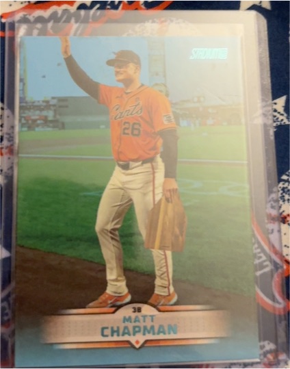 2025 Topps Stadium Club #167 Matt Chapman — front