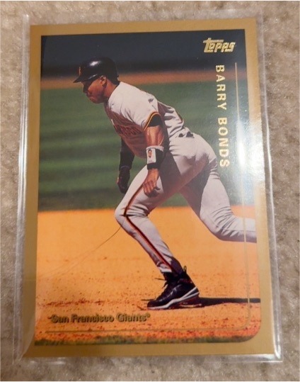 1999 Topps #395 Barry Bonds — front
