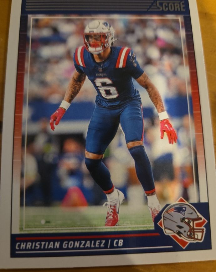 2024 Panini Score #190 Christian Gonzalez — front
